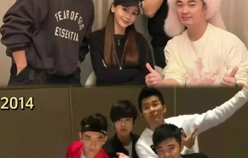 杨颖观看陈赫话剧拥抱力挺好友，曾经跑男家族，时间过去12年了