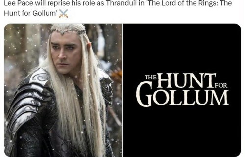 《指环王：猎捕咕噜》官宣卡司，李·佩斯回归饰精灵王瑟兰迪尔|佛罗多·巴金斯|伊恩·麦克莱恩|安迪·瑟金斯|伊利亚·伍德|利奥·伍德尔