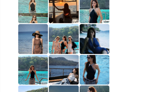 沈梦辰晒照松弛又性感，比基尼勾勒曲线，婀娜窈窕身姿惹人羡