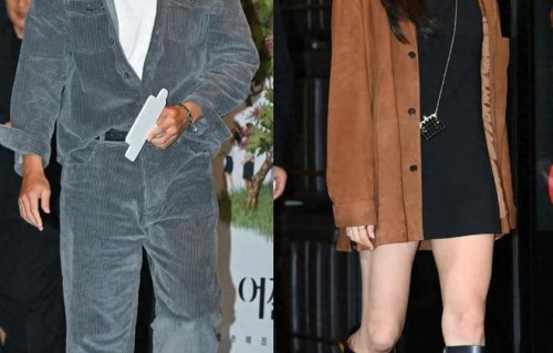 玄彬参加孙艺珍电影庆功宴，夫妇俩罕同框侧脸养眼，玄彬眼神好甜